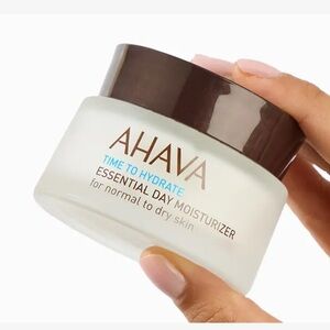AHAVA Time to Hydrate Essential Day Moisturizer - Brown and White